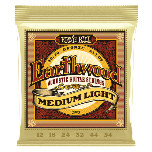 Ernie Ball Earthwood 12-54 Acoustic Medium Light Ernie Ball Earthwood 12-54 Acoustic Medium Light