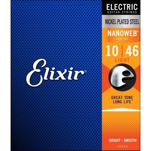 Elixir NanoWeb 10-46 Electric Guitar strings Elixir NanoWeb 10-46 Electric Guitar strings